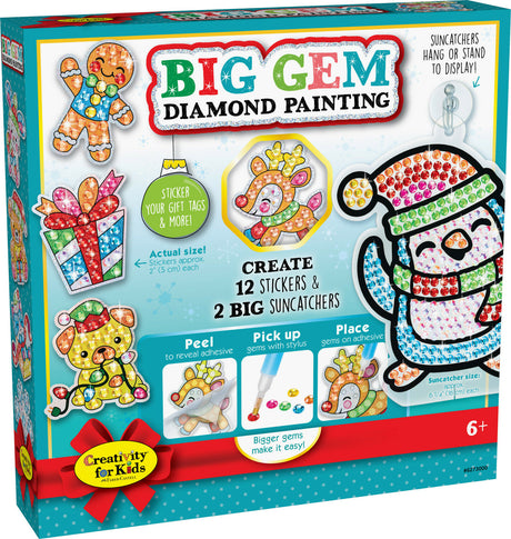 Big Gem Diamond Painting ā Holiday