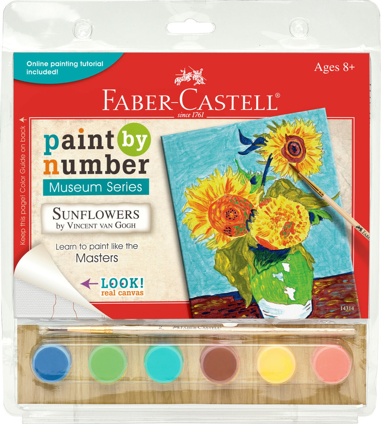 Paint by Number Museum Series - Sunflowers Faber-Castell