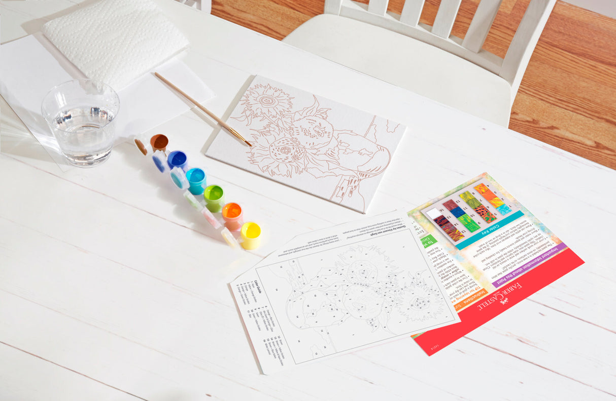 Paint by Number Museum Series - Sunflowers Faber-Castell