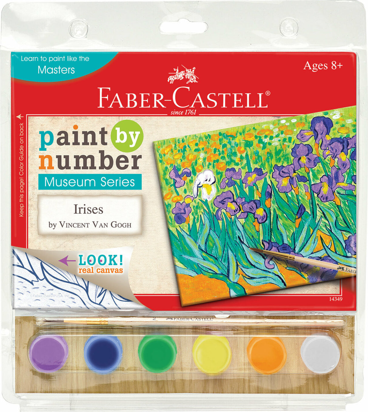 Paint By Number Museum Series – Irises Faber-Castell