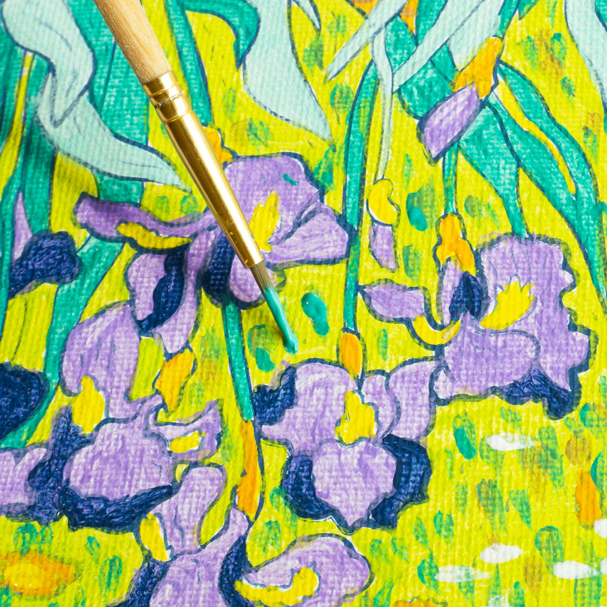 Paint By Number Museum Series – Irises Faber-Castell
