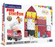 Magna-Tiles Fire Station 50-Piece Set
