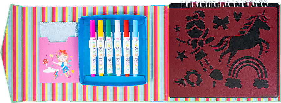 Rainbow Fairy Chalkboard Sketchbook