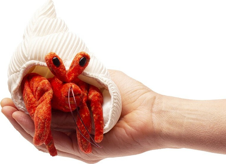 Mini Hermit Crab Finger Puppet