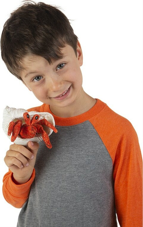 Mini Hermit Crab Finger Puppet