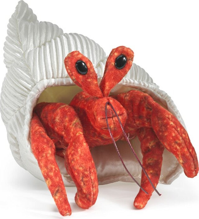 Mini Hermit Crab Finger Puppet