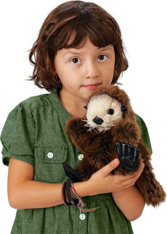 Folkmanis Baby Sea Otter Hand Puppet