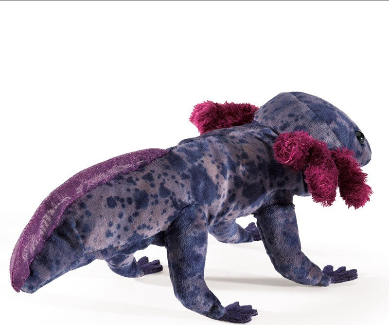 Black Axolotl Puppet Folkmanis