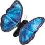Blue Morpho Butterfly Puppet