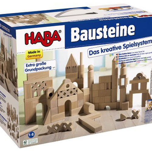 Extra Large Set of Wooden Building Blocks