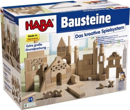 Extra Large Set of Wooden Building Blocks