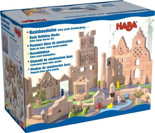 Extra Large Set of Wooden Building Blocks