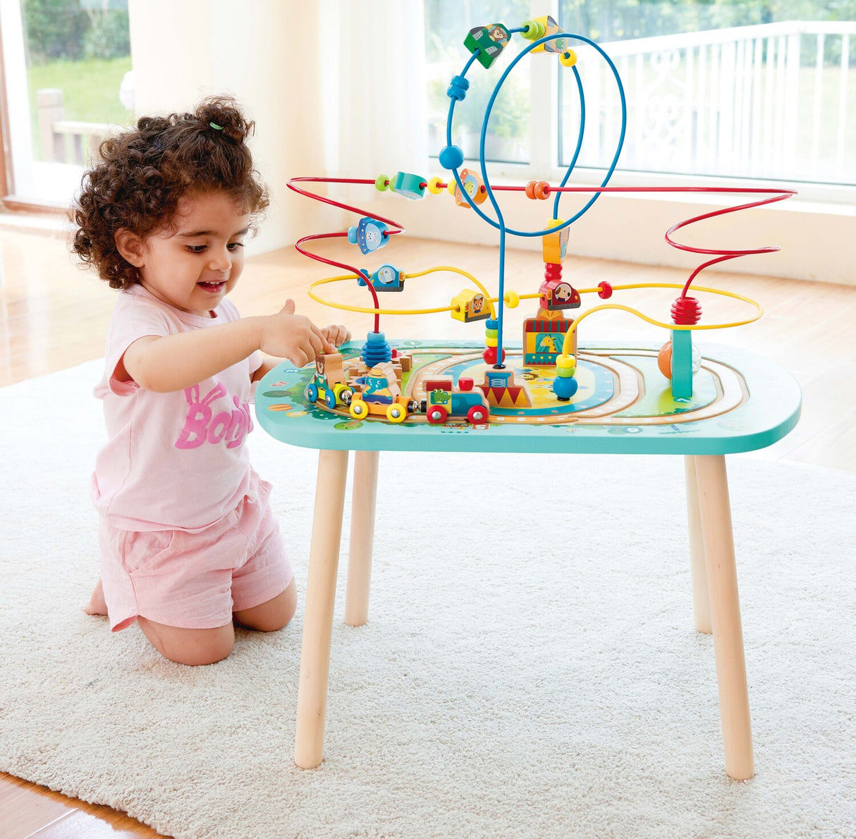Twisting Railway Maze Table - Local Pickup Only Hape