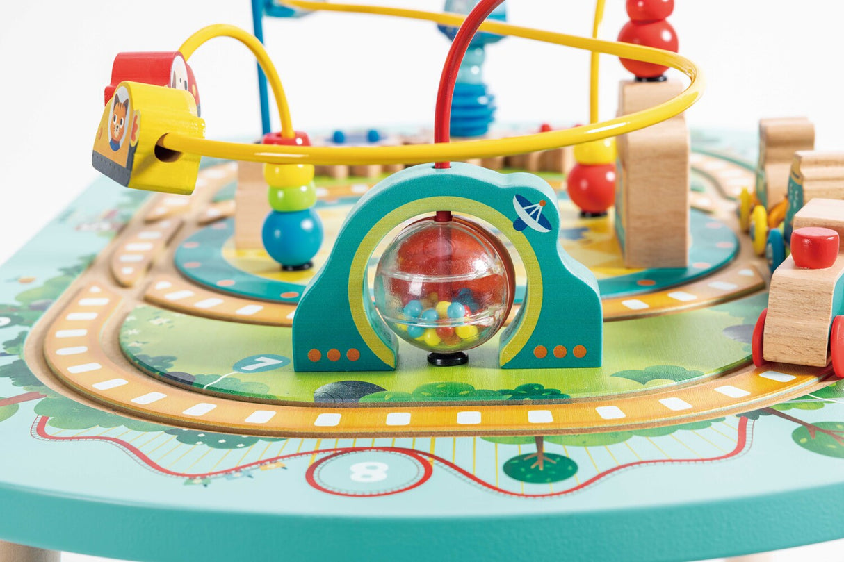 Twisting Railway Maze Table - Local Pickup Only Hape