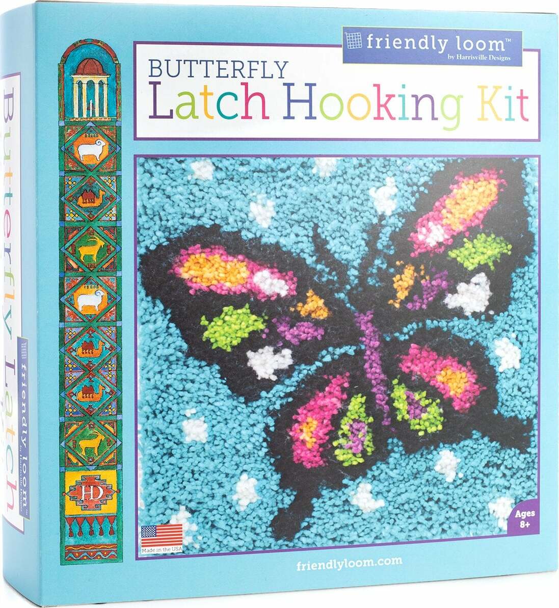 Latch Hooking Kit - Butterfly