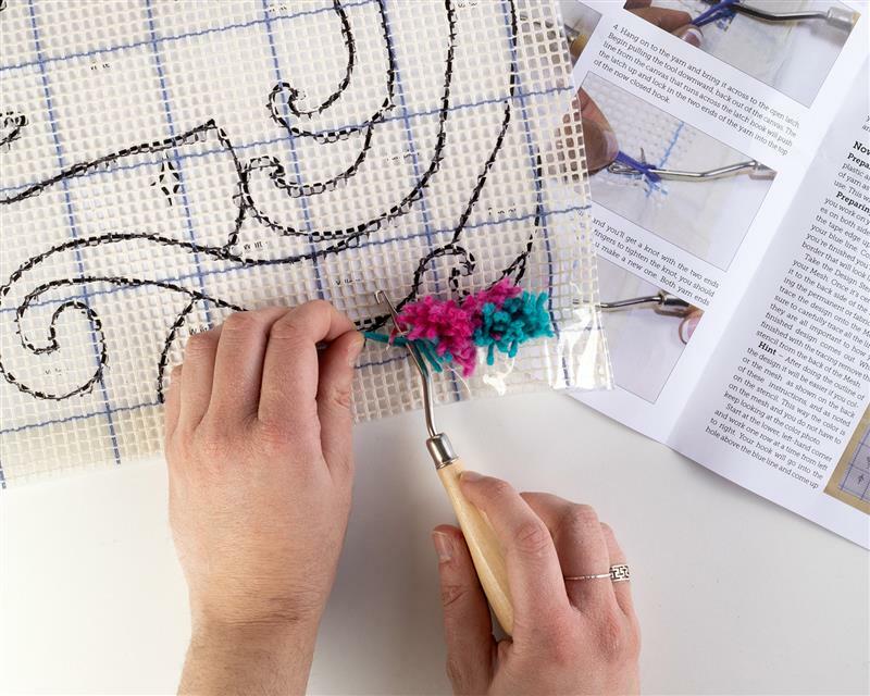 Latch Hooking Kit - Butterfly