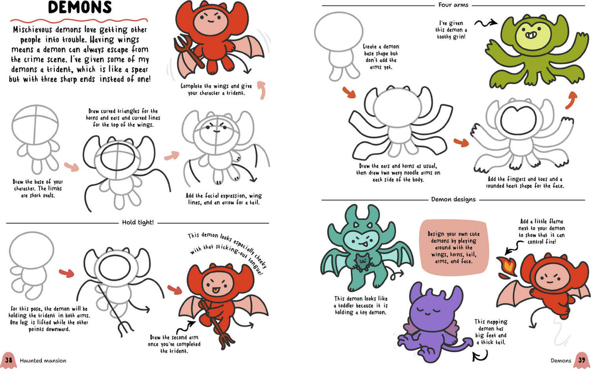 How to Draw Cute Spooky Stuff Sterling Publishing - Union Square