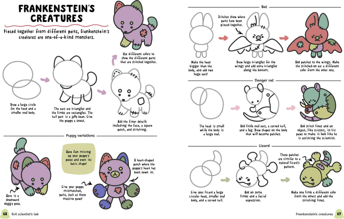 How to Draw Cute Spooky Stuff Sterling Publishing - Union Square