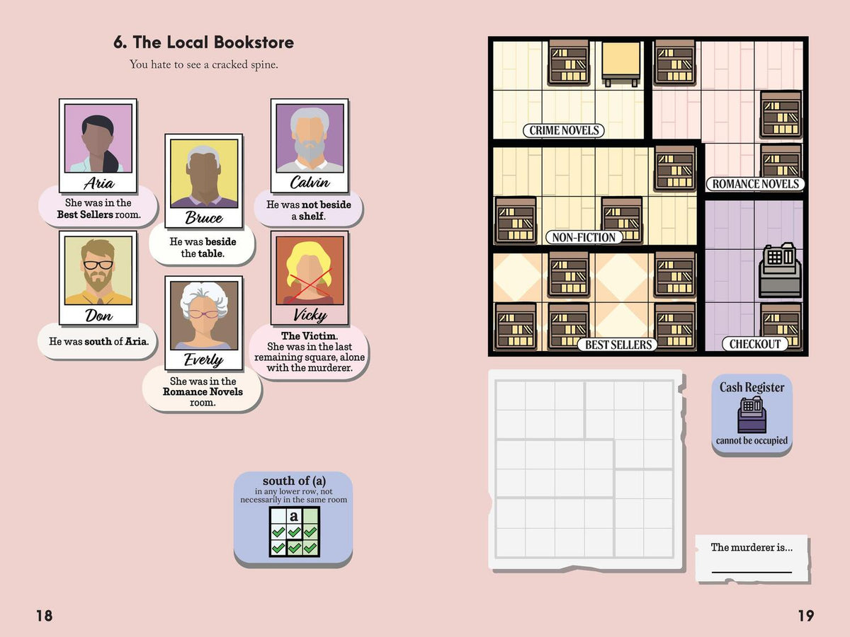 Murdoku: 80 Murder Mystery Logic Puzzles