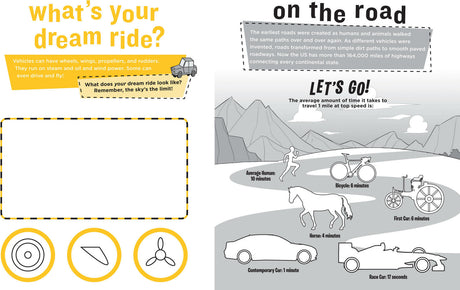 Peel + Discover: Cars! Trucks! Trains! And More