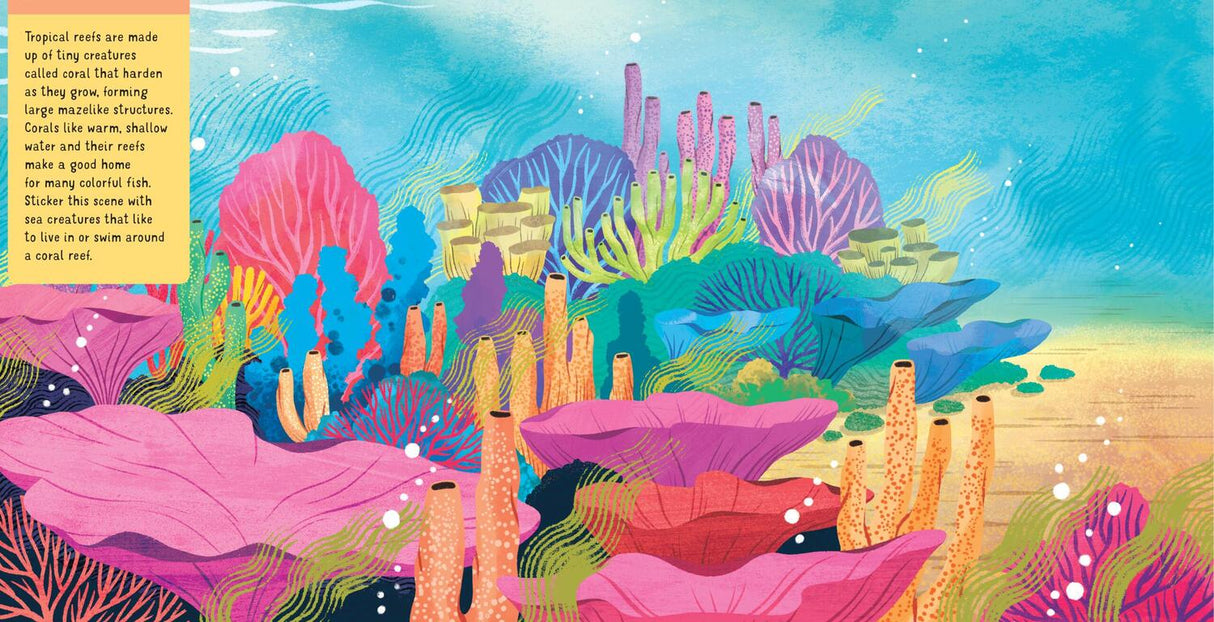 Backpack Explorer Stickers: Ocean Adventure: 200+ Stickers plus Play & Learn Activities
