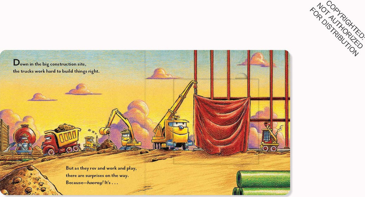 Construction Site You're Just Right: A Valentine Lift-the-Flap Book Chronicle Books