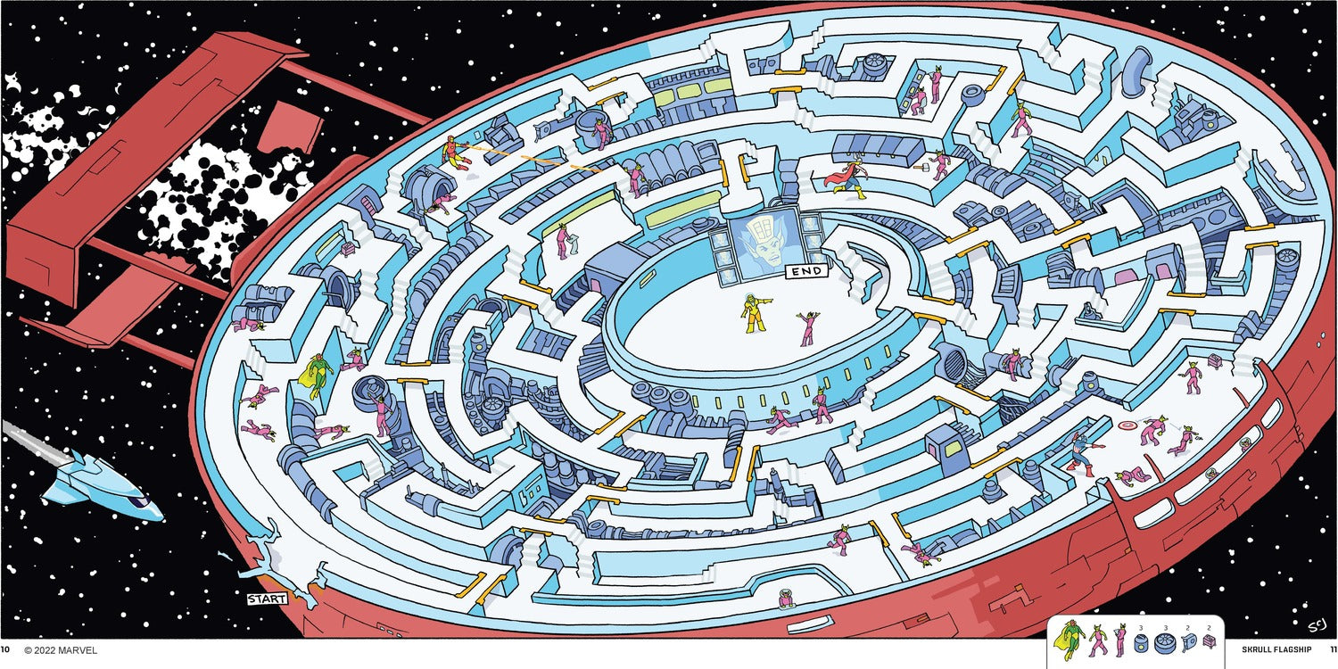 Marvel Mazes