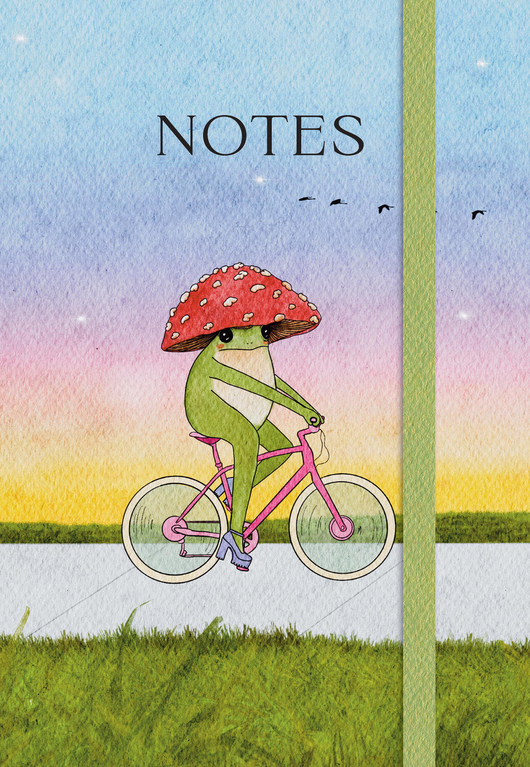 The Little Frog Notebook: A Beautiful 160-Page Lined Notebook Featuring the Internetās Beloved Mushroom Frog, from the Artist Maybell Eequay