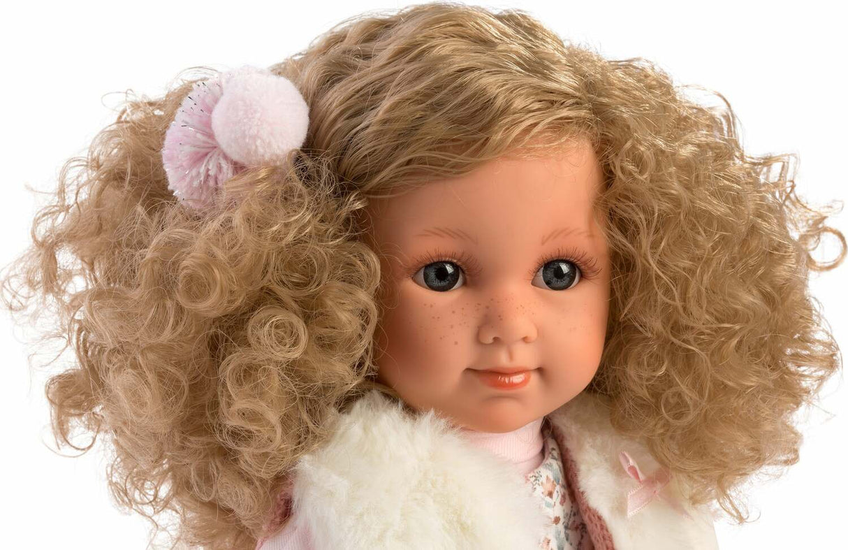 Llorens 13.8" Soft Body Fashion Doll Elena