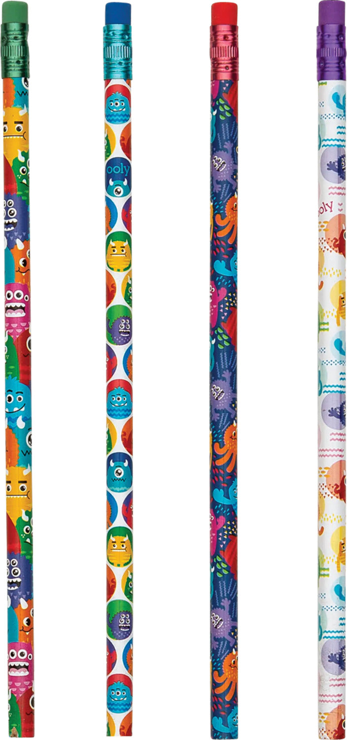 Monster Graphite Pencils - Set of 12