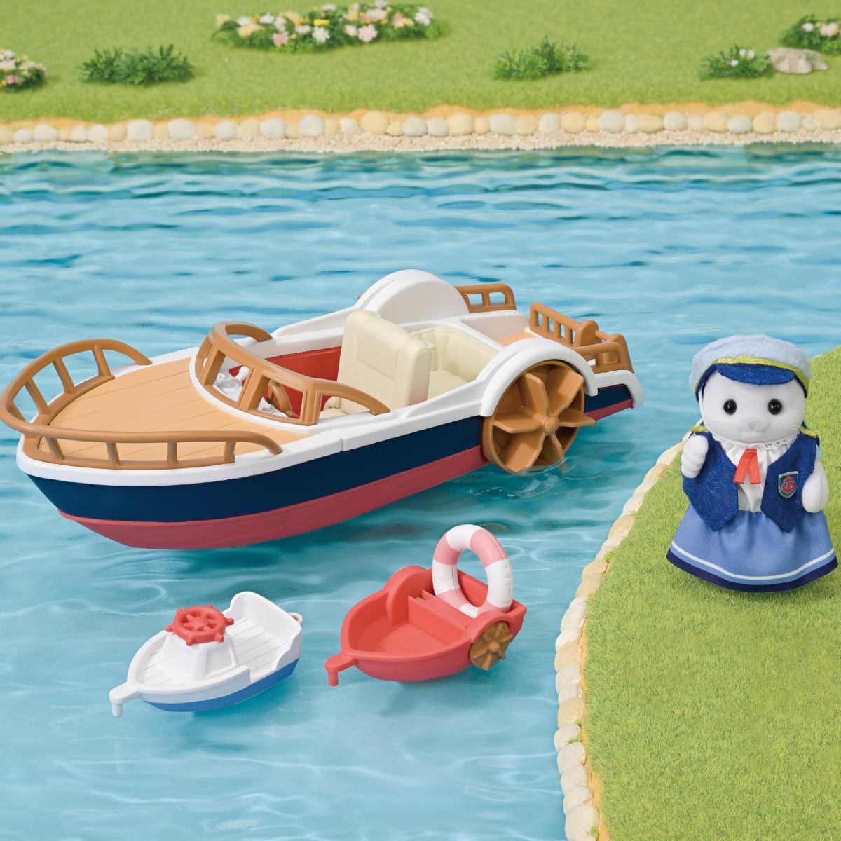Calico Critters Seal Sailor'S Leisure Boat