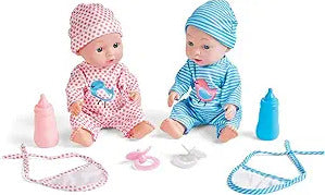 Care 'N Cuddle Twin Baby Doll Set Epoch Everlasting Play