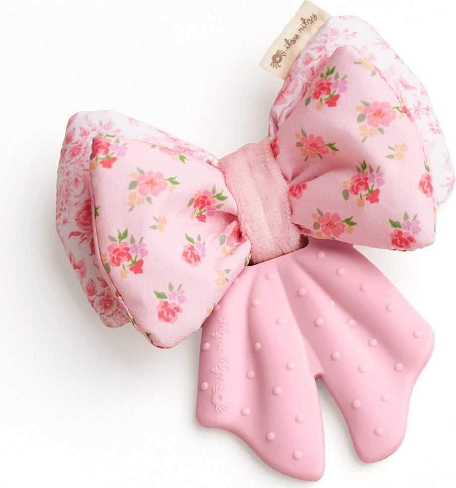 Sweetie Crinkle™ - Silicone Sensory Teether (Bow) Itzy Ritzy