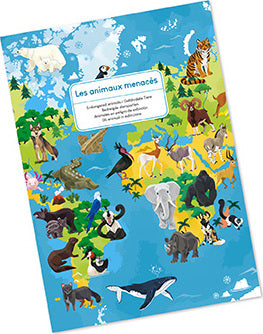 Educational Puzzle- Endangered Animals 200 Pcs