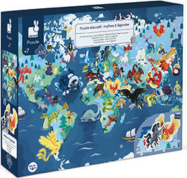 Educational Puzzle- Myths Legends 350 Pcs