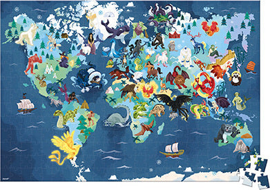 Educational Puzzle- Myths Legends 350 Pcs