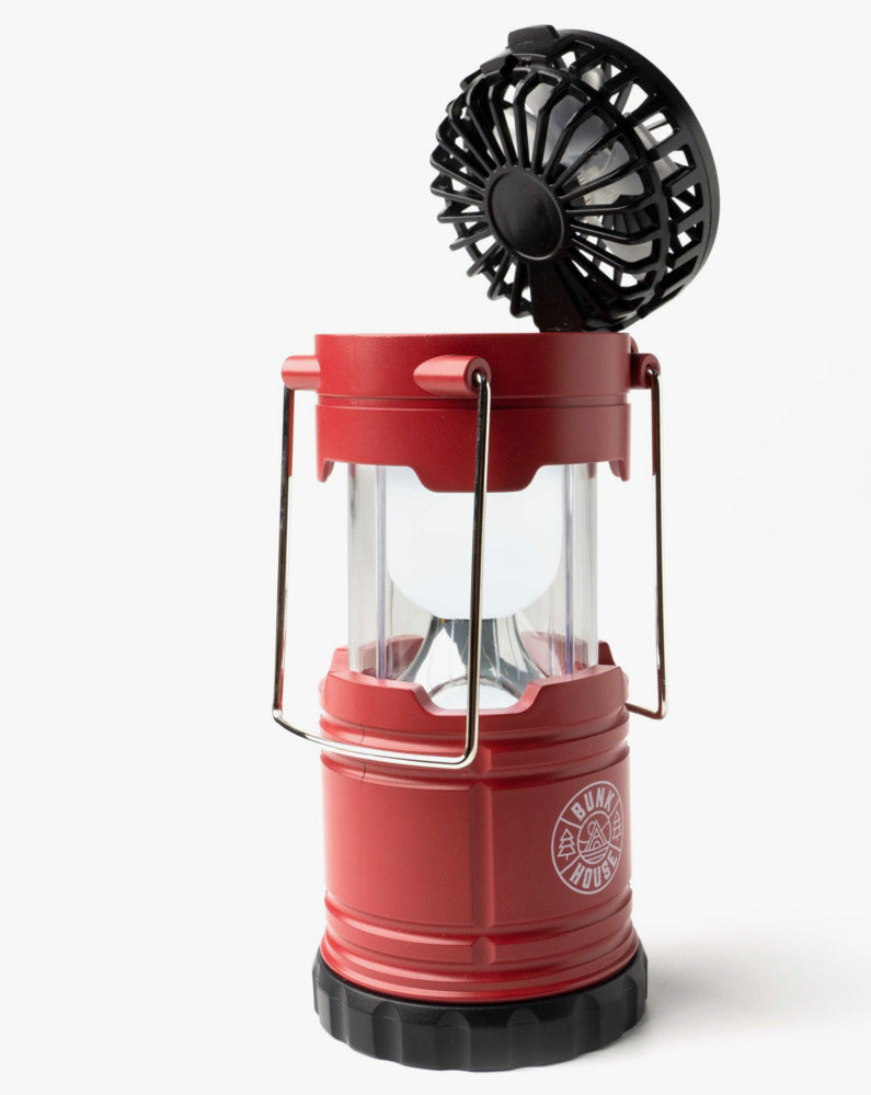 Rechargeable Lantern and Fan Combo - Random Color!