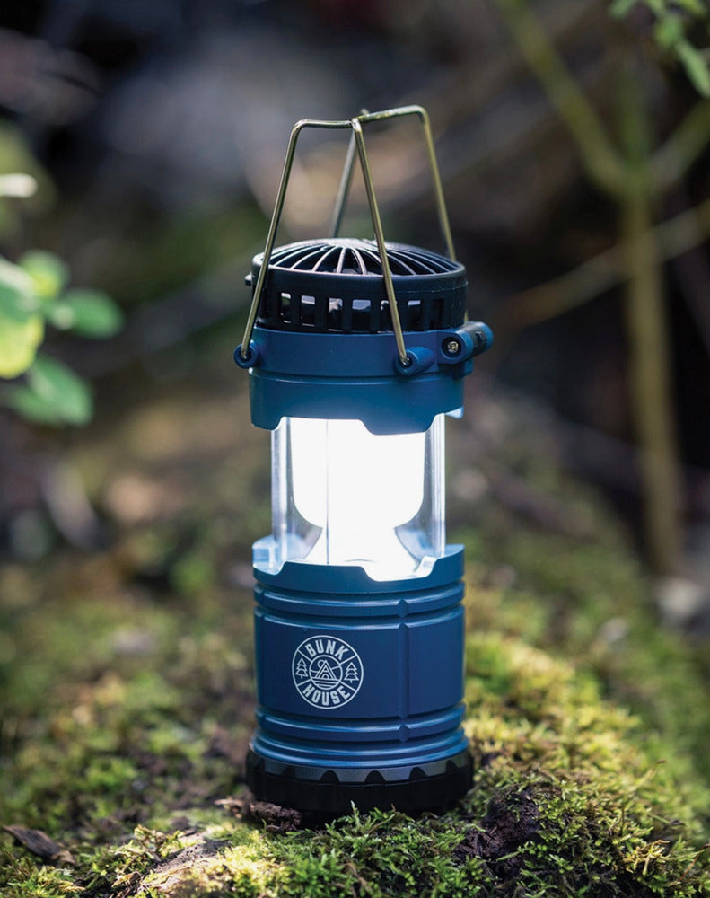 Rechargeable Lantern and Fan Combo - Random Color!