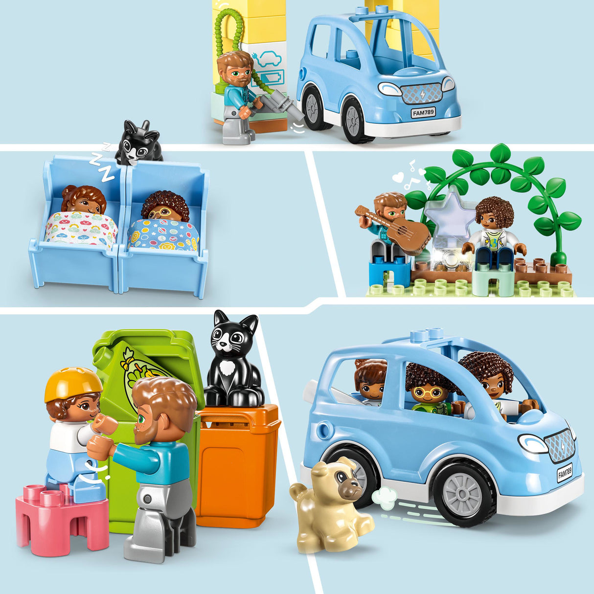 10994 3 in 1 Family House Set with Toy Car - LEGO Duplo - Pickup Only