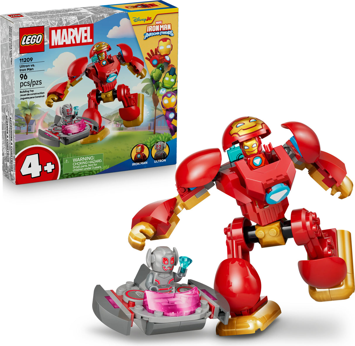 LEGOĀ® Ē Marvel Iron Man and His Awesome Friends Ultron vs. Iron Man