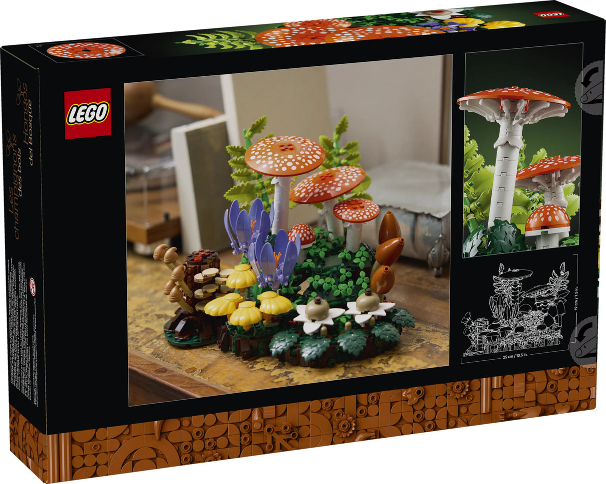 LEGOĀ® Botanicals Woodland Mushrooms