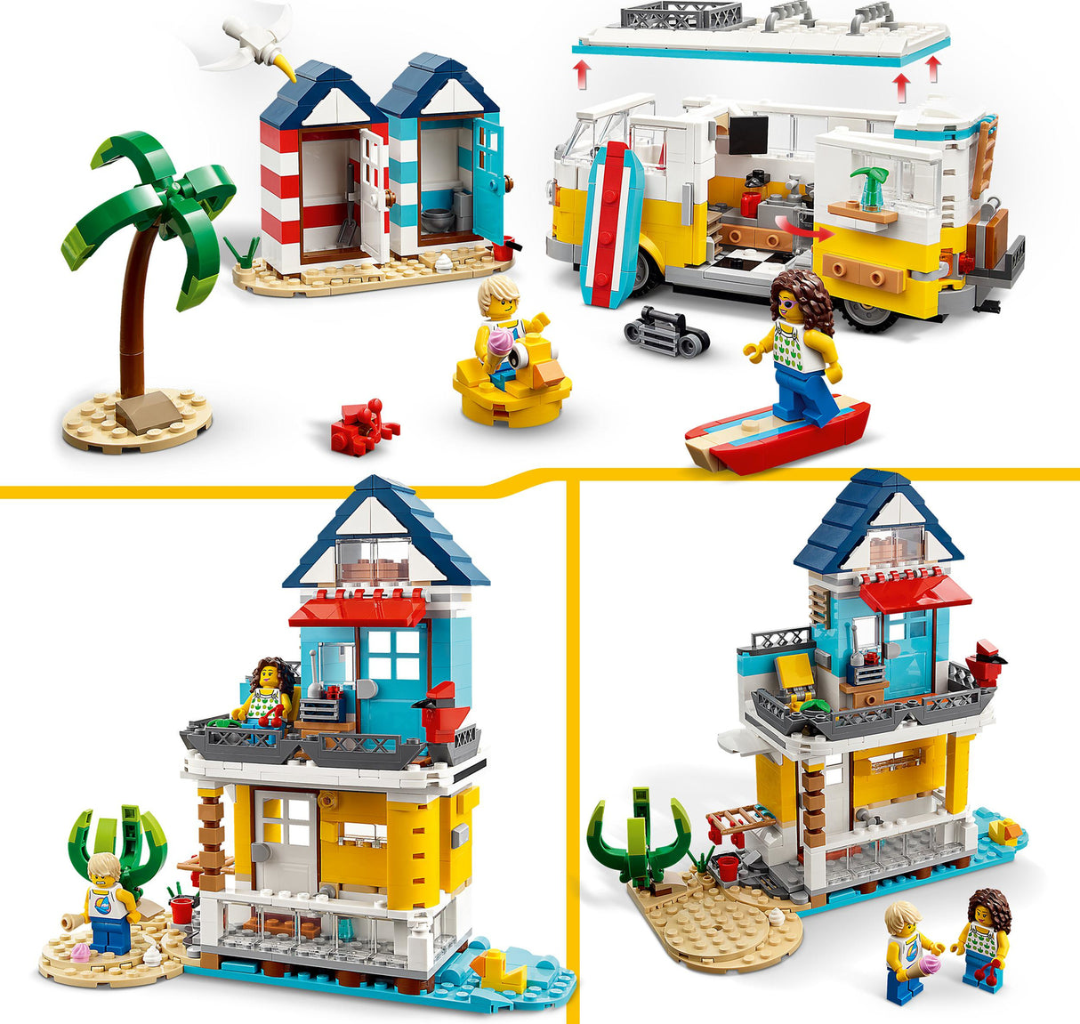 31138 Beach Camper Van - LEGO® Creator 3-in-1