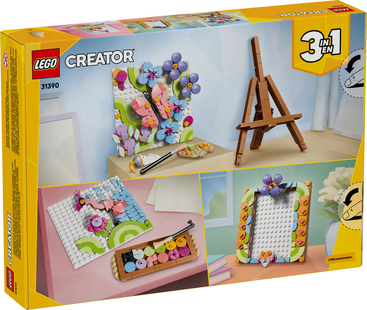 LEGOĀ® Creator Floral Art Decor Painting