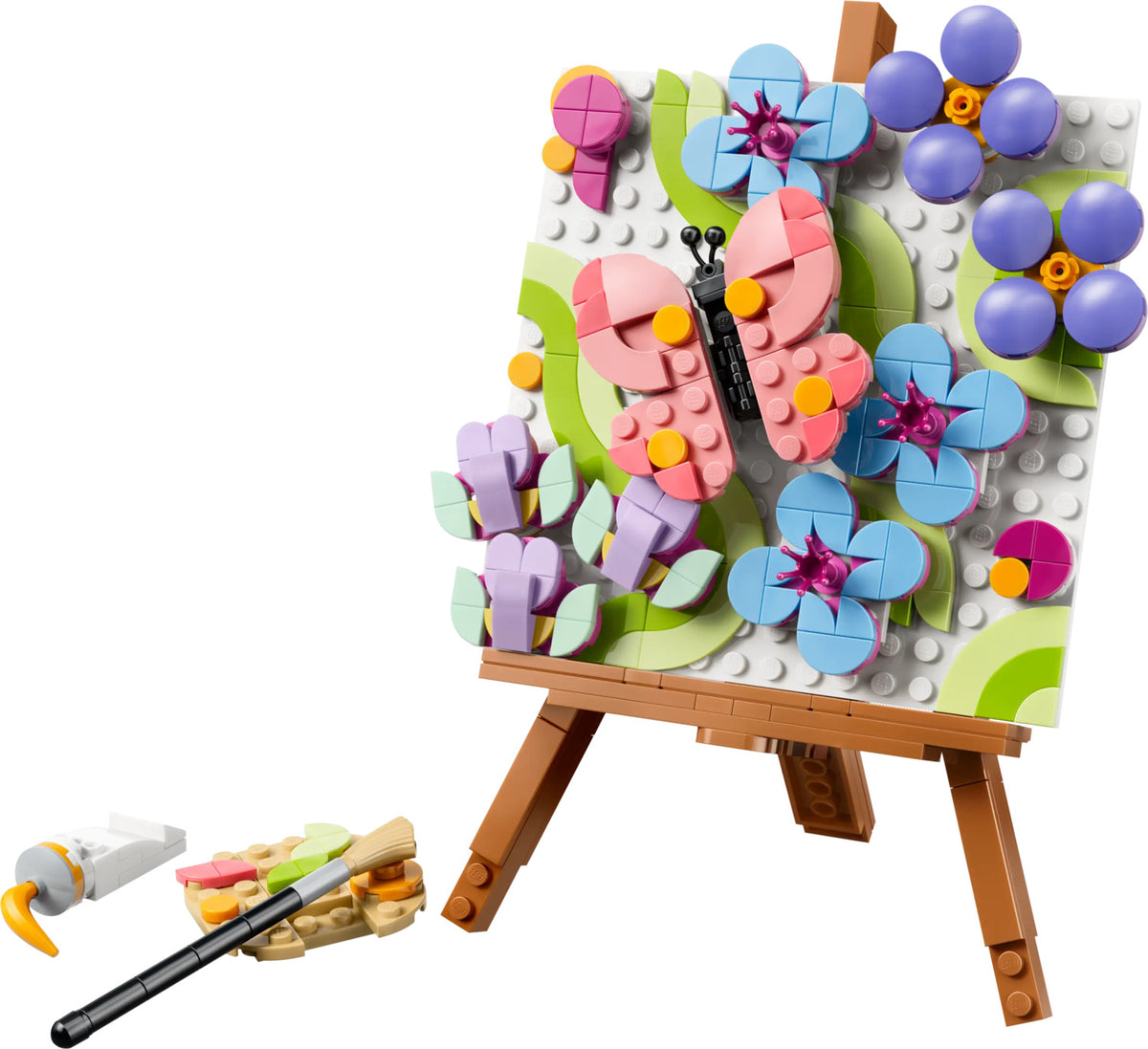 LEGOĀ® Creator Floral Art Decor Painting