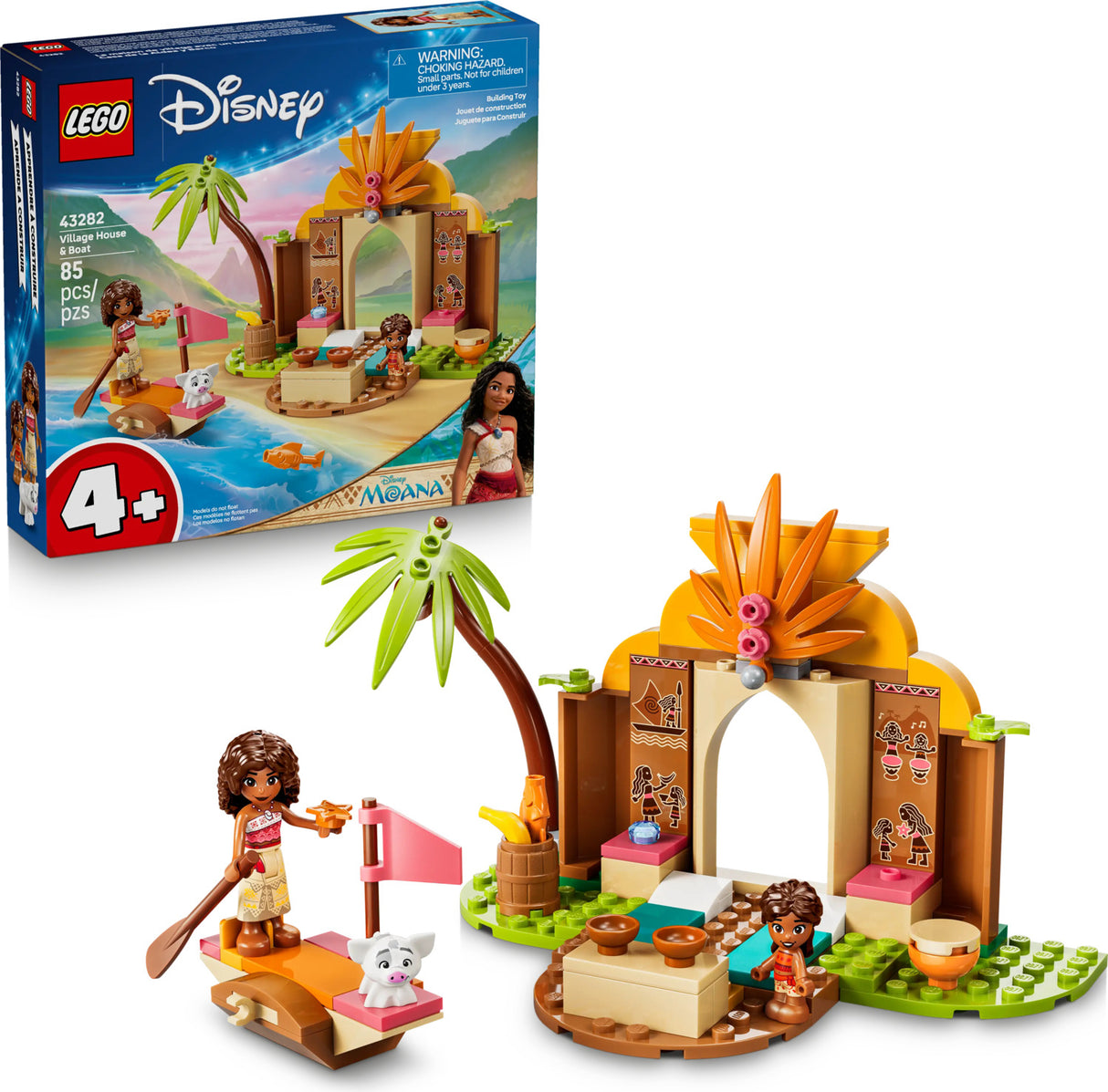 LEGOĀ® Ē Disney Moana Village House & Boat