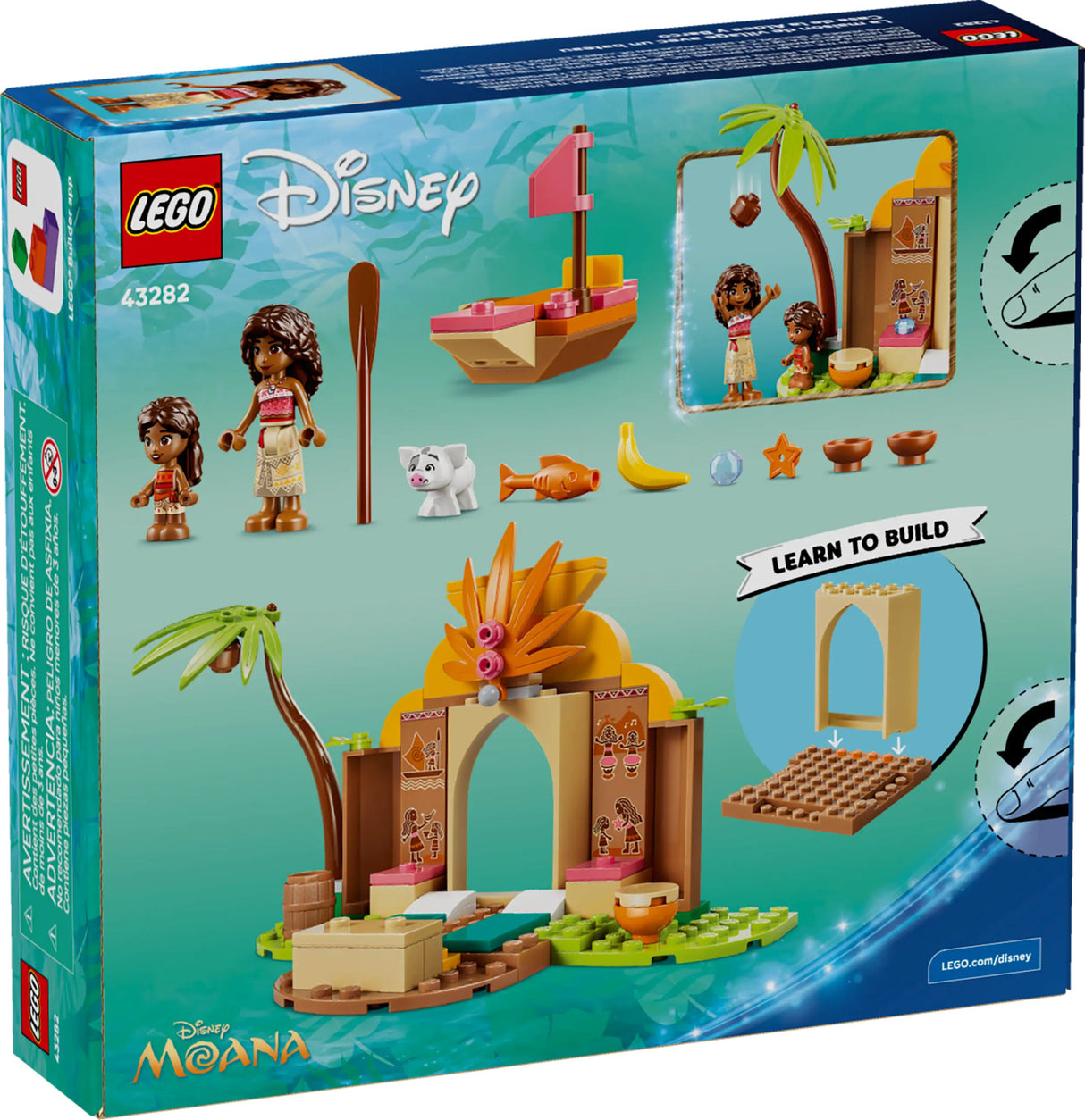 LEGOĀ® Ē Disney Moana Village House & Boat