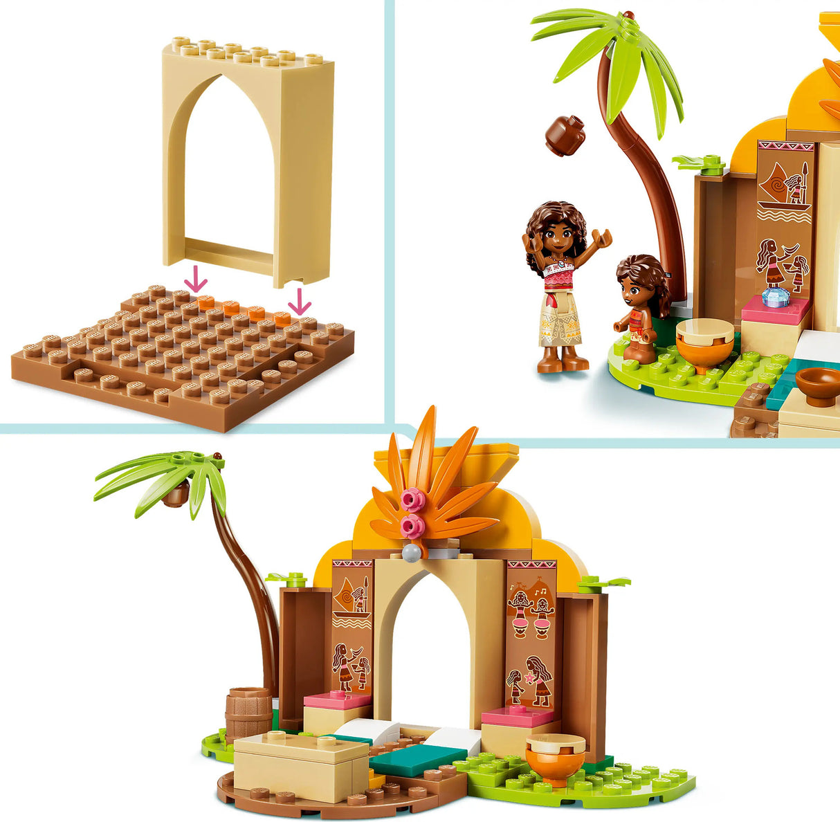LEGOĀ® Ē Disney Moana Village House & Boat