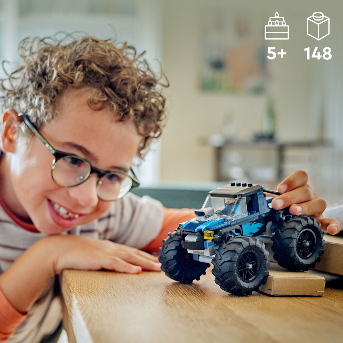 LEGOĀ® City Great Vehicles: Blue Monster Truck