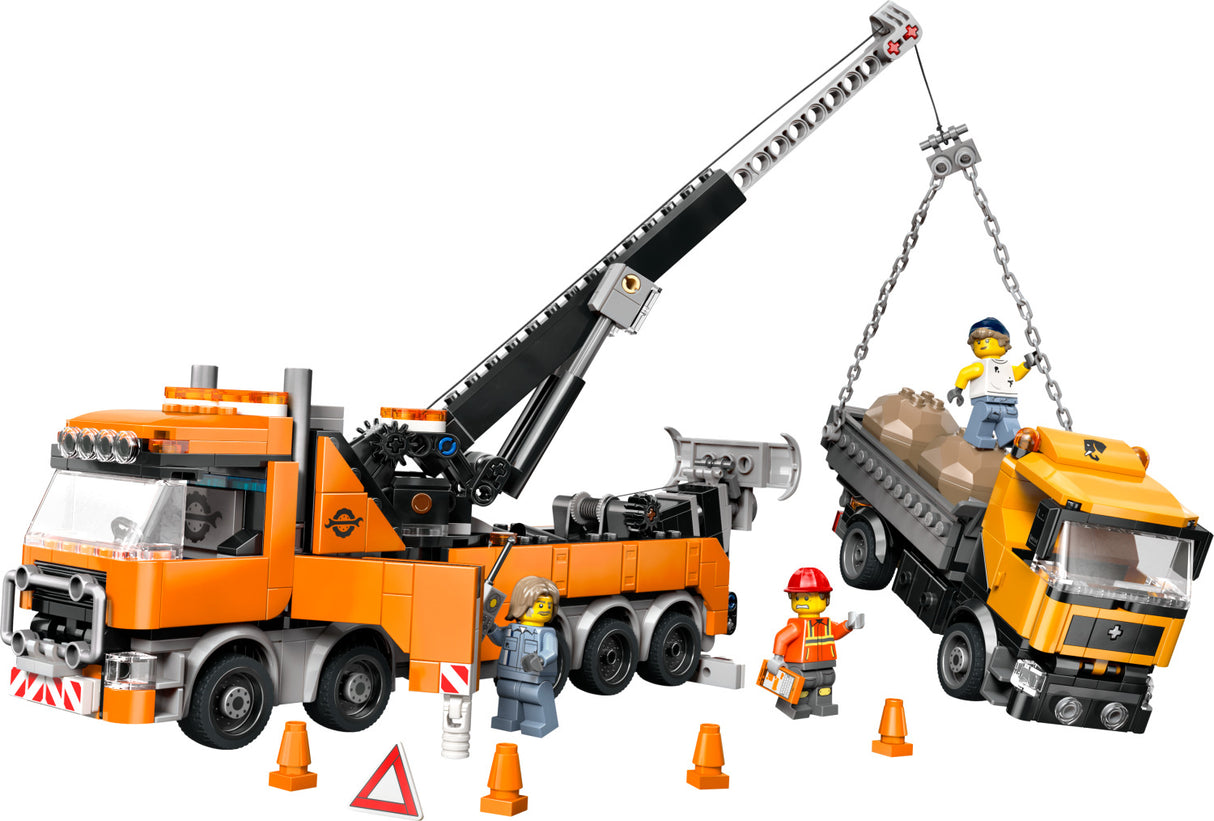 LEGO City Big Vehicles: Heavy-Duty Recovery Tow Truck with Crane