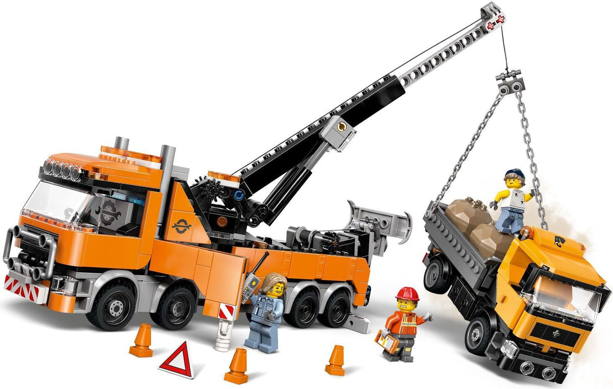 LEGO City Big Vehicles: Heavy-Duty Recovery Tow Truck with Crane